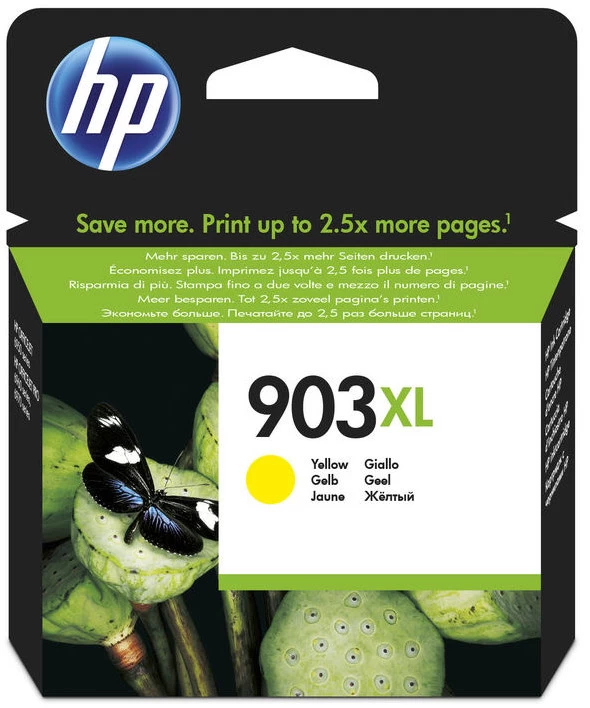 Hp 903 Xl Geltonas Rašalas (t6m11ae)