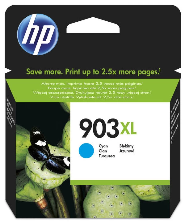 Hp 903xl žydros Spalvos Kasetė T6m03ae