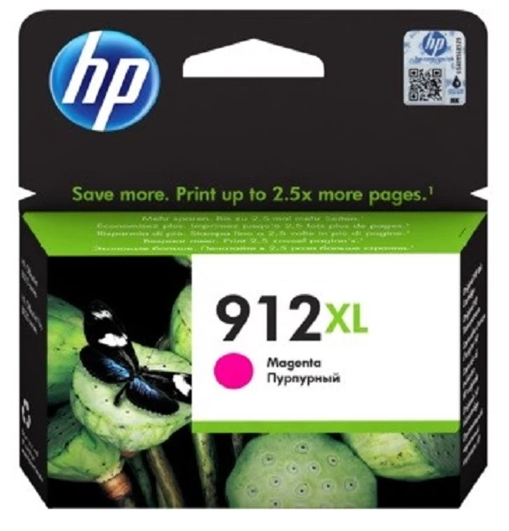 Hp 912 Xl Purpurinės Spalvos Rašalas (3yl82ae)