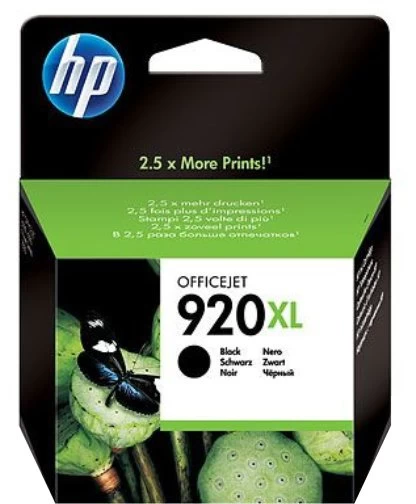 Hp 920 Xl Juodos Spalvos Rašalas (cd975ae)