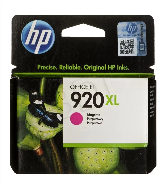 Hp 920 Xl Purpurinės Spalvos Rašalas (cd973ae)