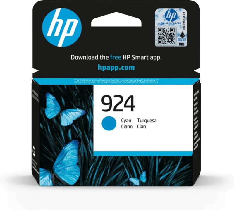 Hp 924 Mėlynos Spalvos Rašalas (4k0u3ne)