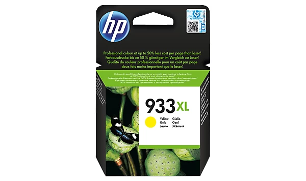 Hp 933xl Geltonos Spalvos Kasetė Cn056ae