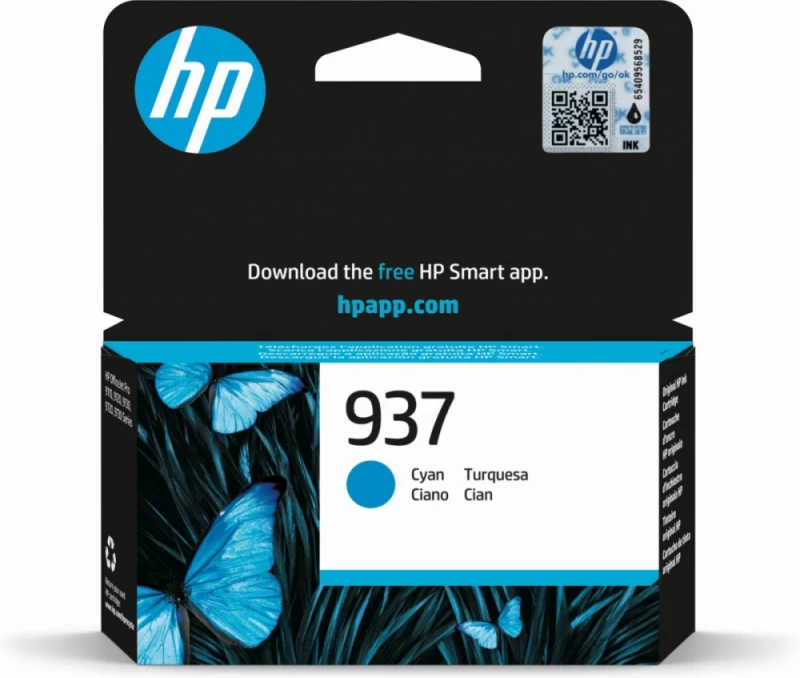 Hp 937 žydras Rašalas (4s6w2ne)