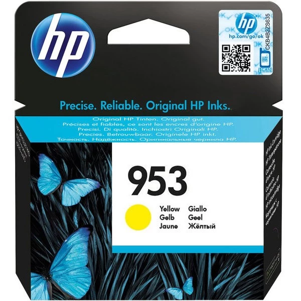 Hp 953 Geltonas F6u14ae Rašalas