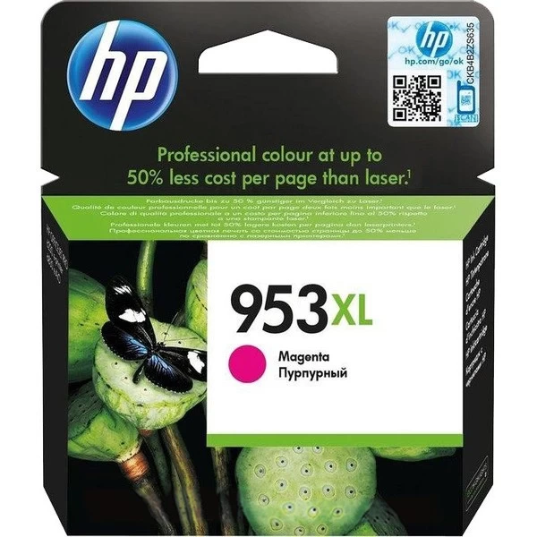 Hp 953xl Purpurinės Spalvos Rašalas F6u17ae
