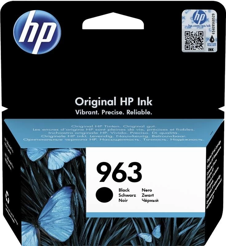 Hp 963 Juodas 3ja26ae Rašalas
