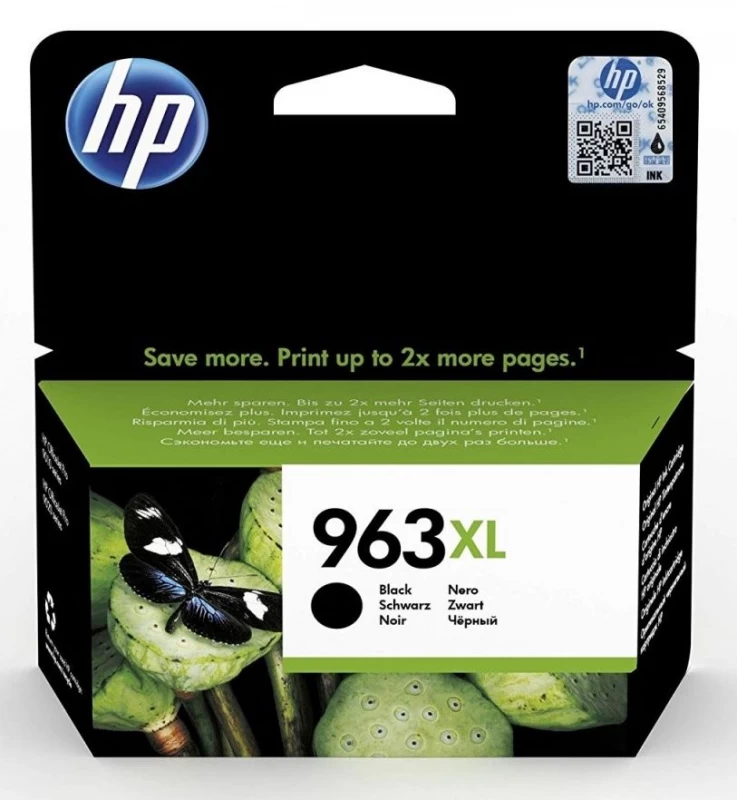 Hp 963xl Juodas 3ja30ae Rašalas