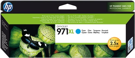 Hp 971 Xl žydros Spalvos Rašalas (cn626ae)
