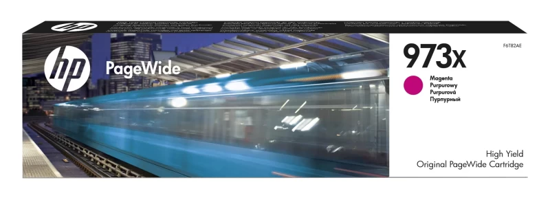 HP 973X (F6T82AE) Rašalinė kasetė, Purpurinė