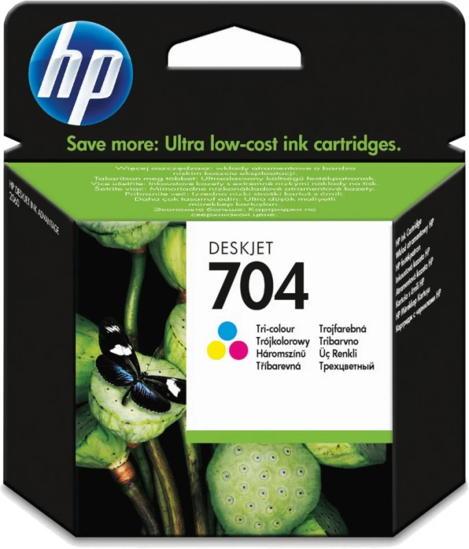 Hp Deskjet 704 Spalvota Kasetė Cn693ae