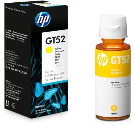 Hp Gt52 Geltonas Rašalas (m0h56ae)