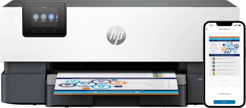 Hp Officejet Pro 9110b Rašalinis Spausdintuvas (1200 X 1200dpi / Maks. A4 / Wi-fi)