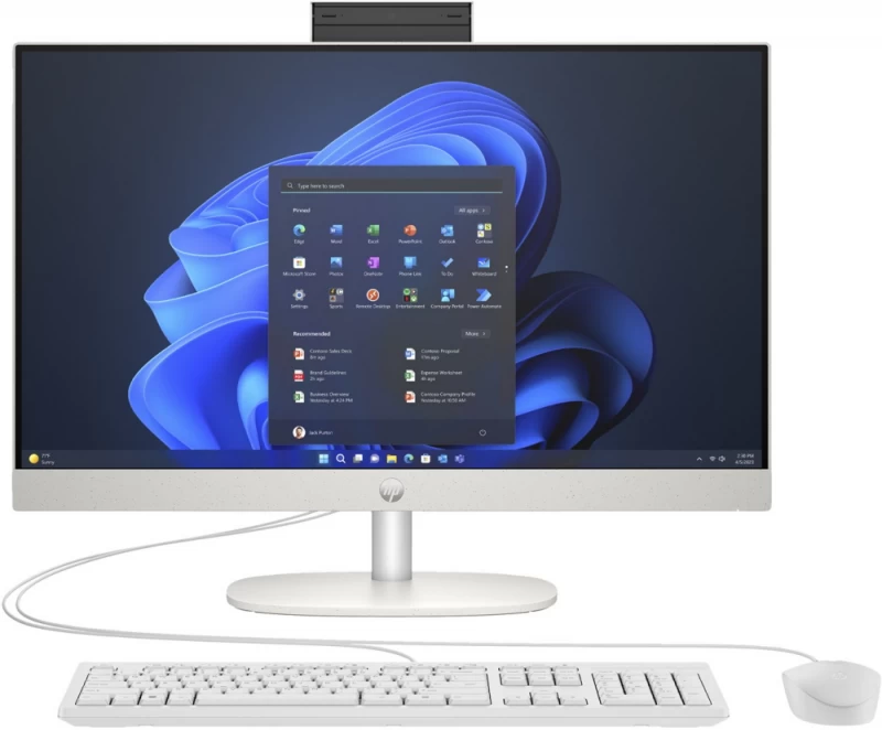 hp Proone 240 G10 All-in-one Kompiuteris (23.8"/i5-1335u/iris Xe/16gb/ssd512gb/w11p/white/black) hp Proone 240 G10 All-in-one Kompiuteris (23.8"/i5-1335u/iris Xe/16gb/ssd512gb/w11p/white/black)
