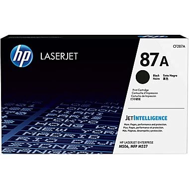 Hp Tonerio Kasetė Hp 87a Juoda (cf287a) Cf287a