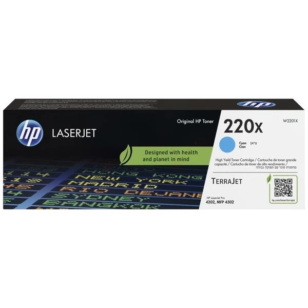 Hp Toneris Hp 220x Cyan (w2201x) W2201x