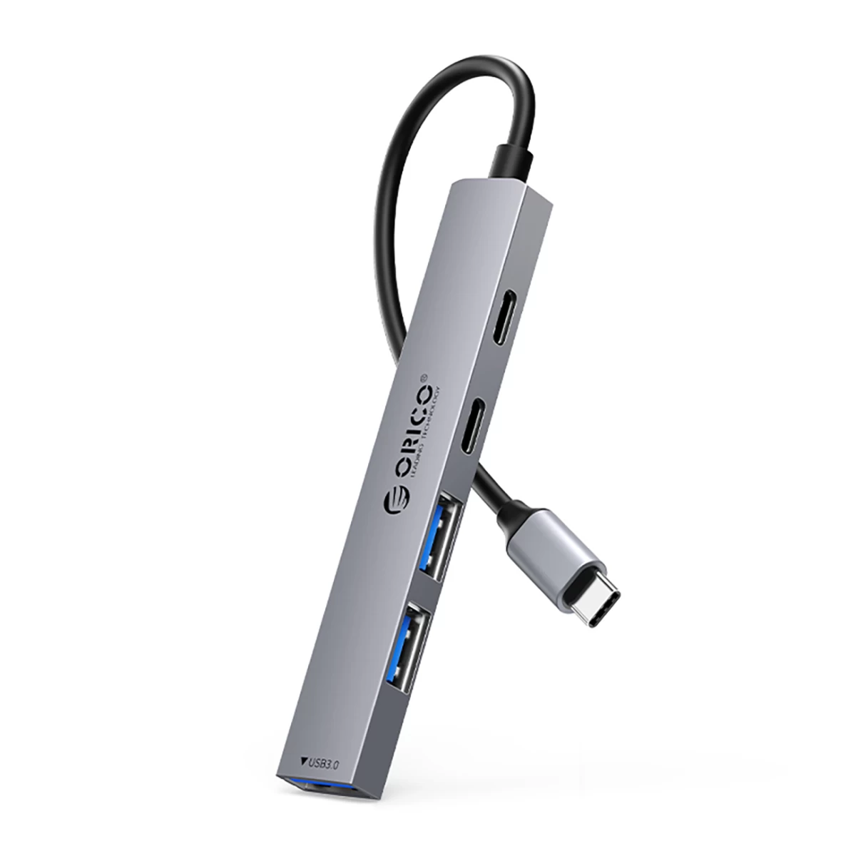 Hub Ysb4-u2 Usb-c į Usb-a Usb-c Doko Stotelė - Pilka Hub Ysb4-u2 Usb-c į Usb-a Usb-c Doko Stotelė - Pilka