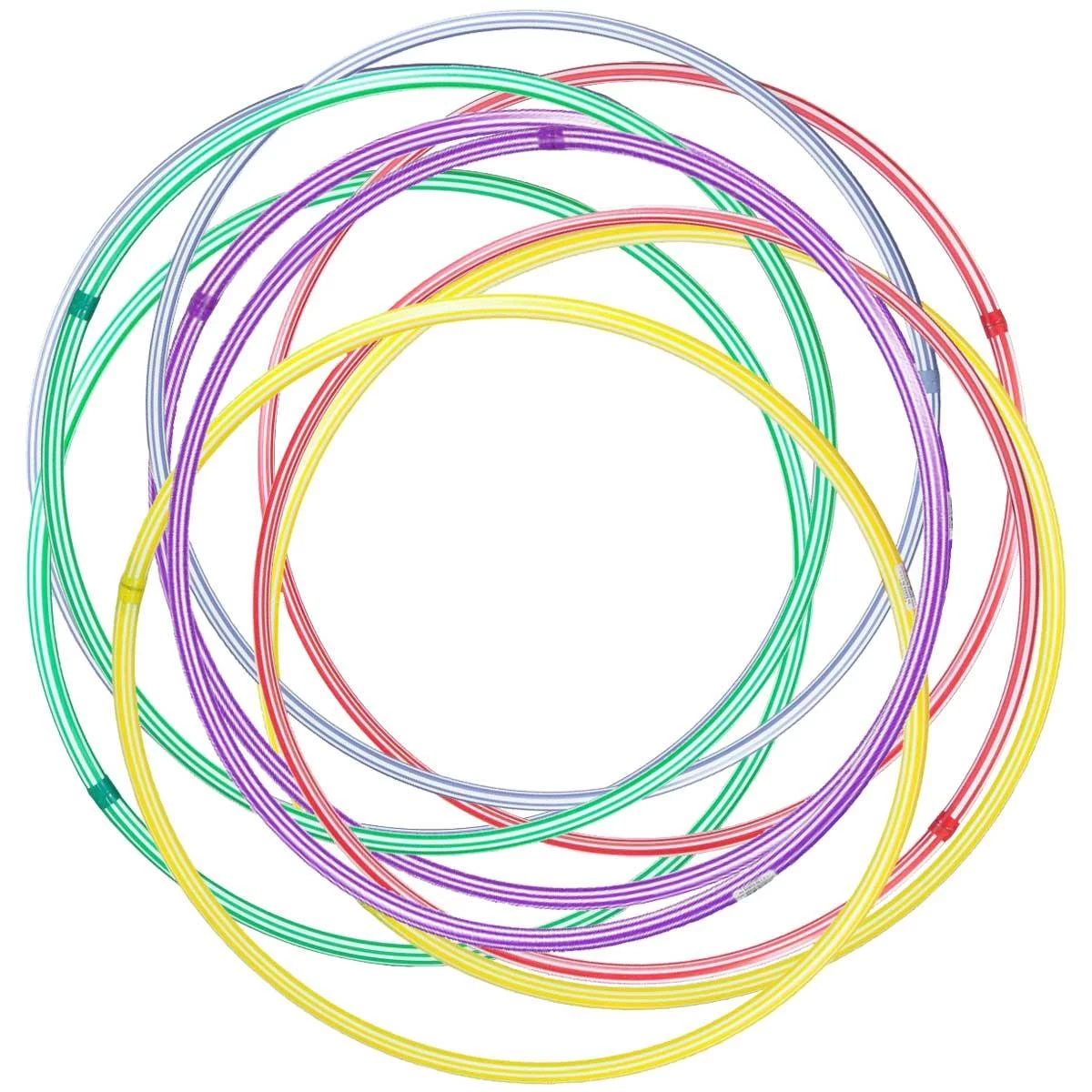 Hula Hoop 80cm Mišrios Spalvos Kpl.20vnt.
