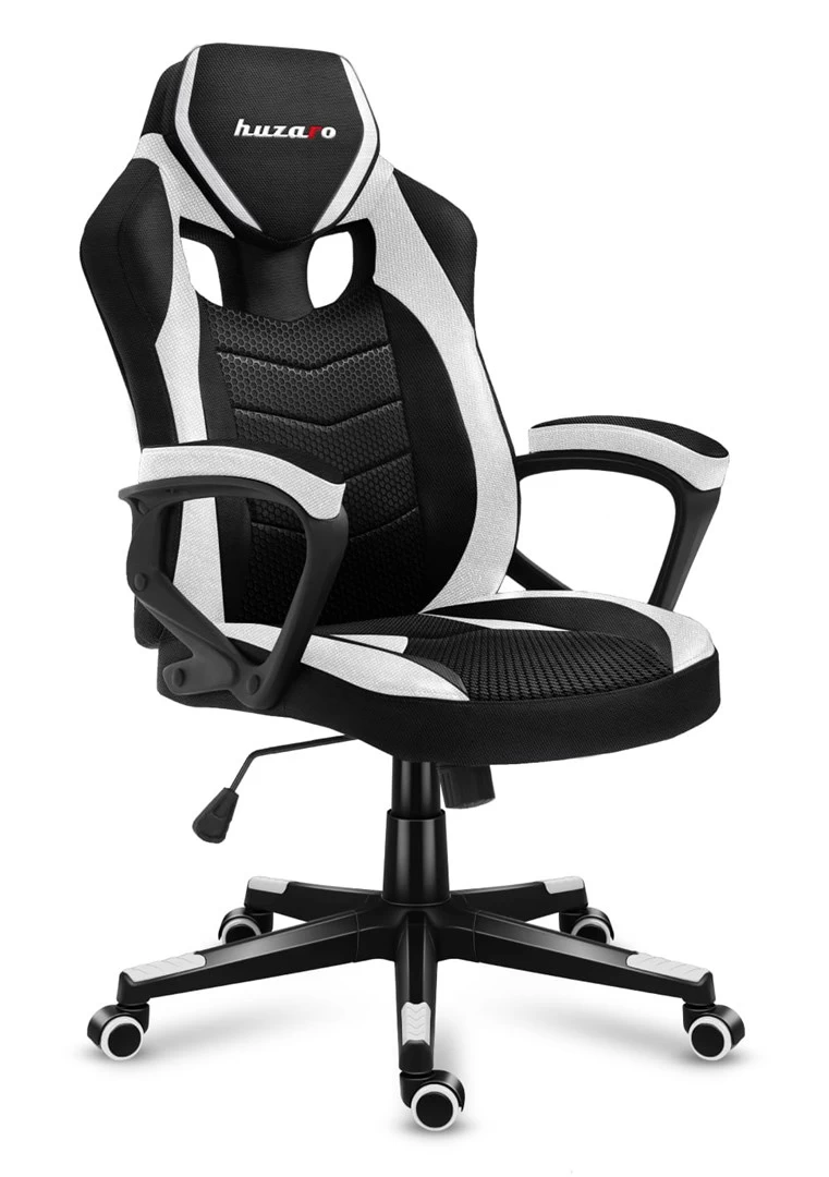 HUZARO FORCE 2.5 WHITE MESH GAMING CHAIR