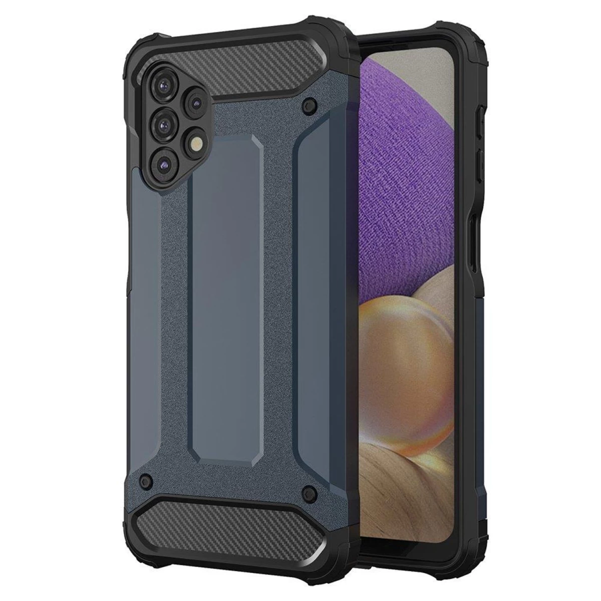 Hybrid Armor Hibridinis šarvuotas Dėklas, Skirtas Samsung Galaxy A53 5g Mėlynas