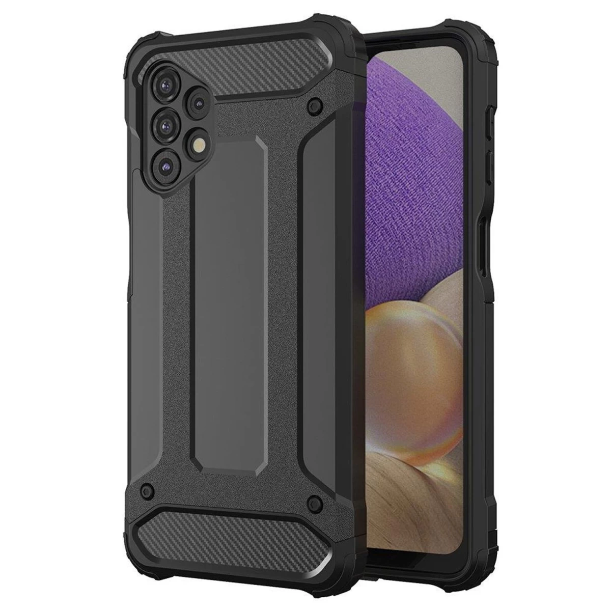 Hybrid Armor šarvuotas Hibridinis Dėklas Samsung Galaxy A53 5g Juodas