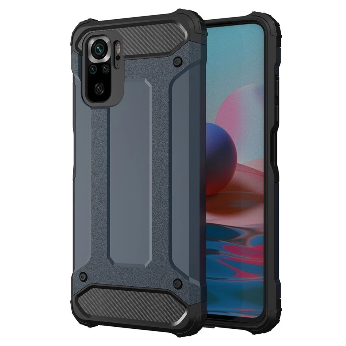 hybrid Armor šarvuotas Hibridinis Dėklas xiaomi Redmi Note 11 Pro+ 5g (kinija) / 11 Pro 5g (kinija) / Mi11i Hypercharge / Poco X4 Nfc 5g Blue hybrid Armor šarvuotas Hibridinis Dėklas xiaomi Redmi Note 11 Pro+ 5g (kinija) / 11 Pro 5g (kinija) / Mi11i Hypercharge / Poco X4 Nfc 5g Blue