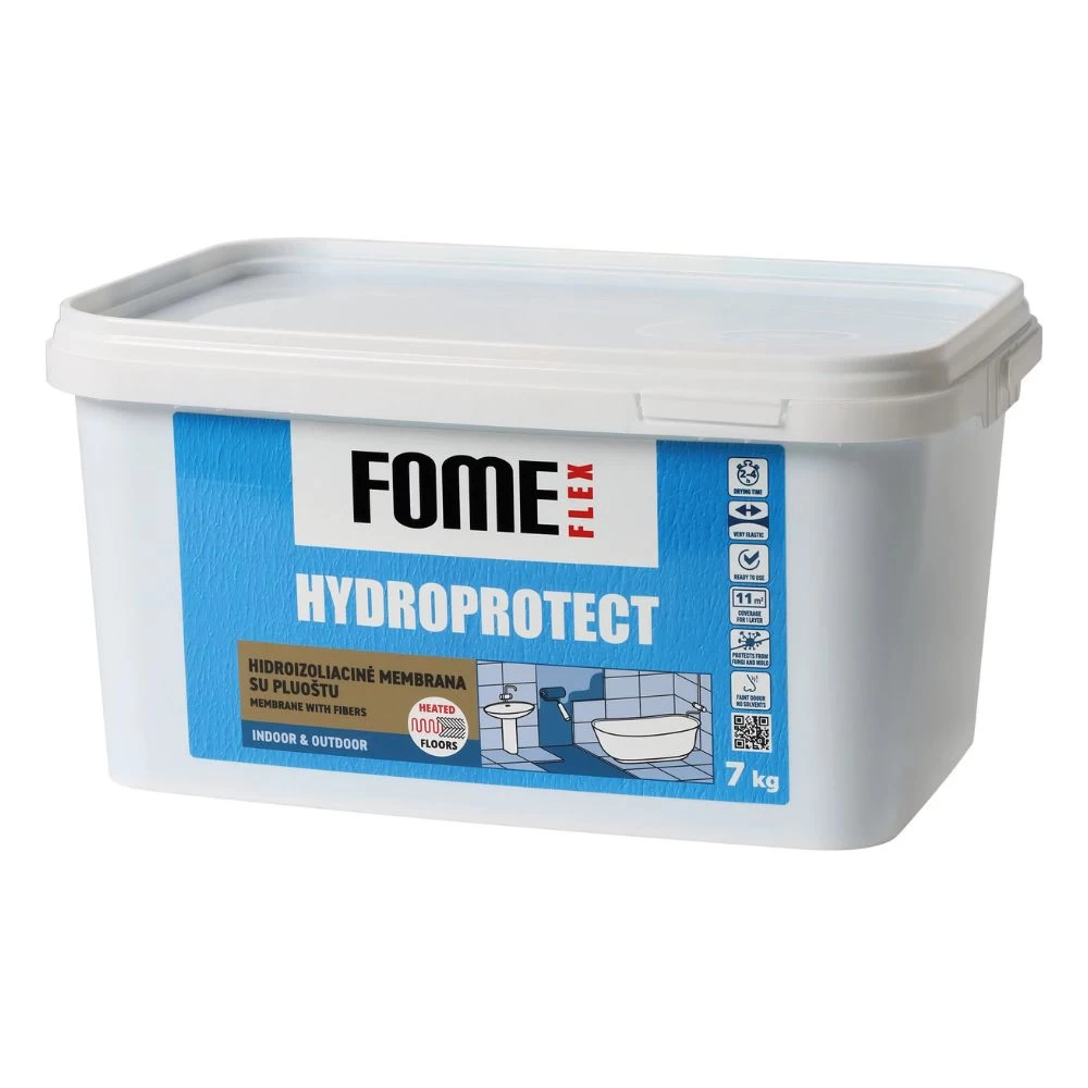FOME FLEX HYDROPROTECT MEMBRANE hidroizoliacinė membrana su pluoštu