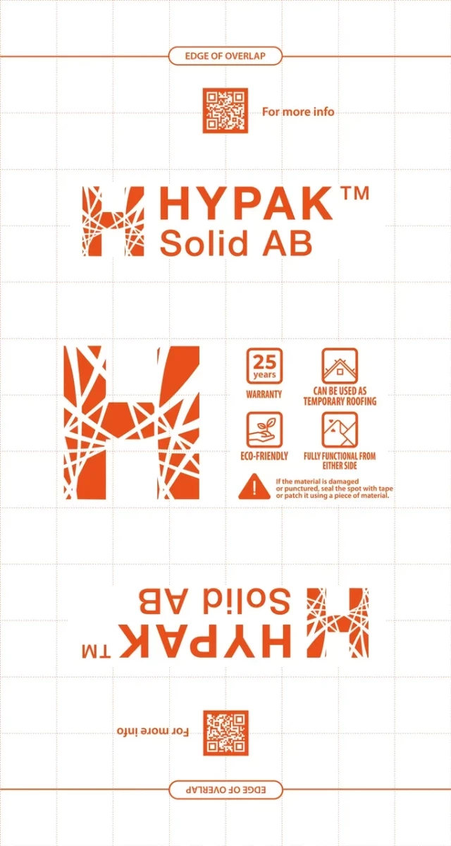 Difuzinė membrana Kingwills™ Hypak™ Solid AB (1580X) 80 Difuzinė membrana Kingwills™ Hypak™ Solid AB (1580X) 80