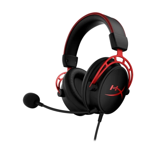 HyperX Cloud Alpha Laidinės žaidimų ausinės 3.5 mm jack, Black-Red