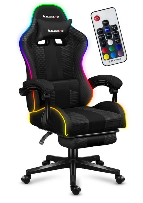 Hz-force 4.7 Rgb Mesh Fotelis Huzaro