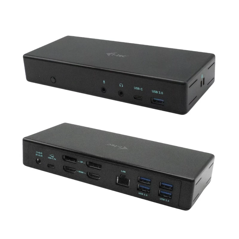I-tec C31quattrododockpd (juodas /1x Thunderbolt 3 )