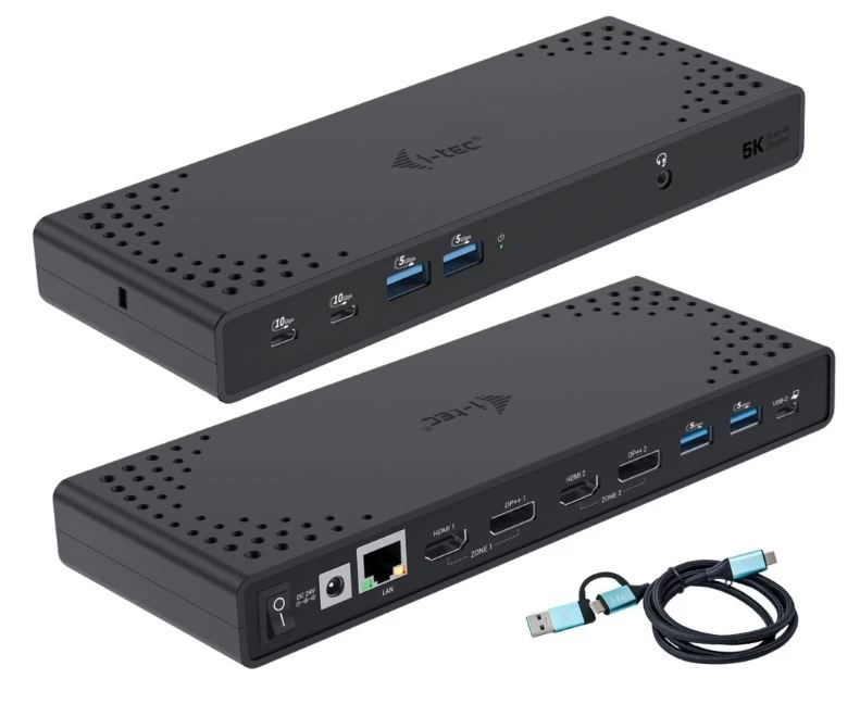 I-tec Cadua4kdockpdl2 (juodas /usb )