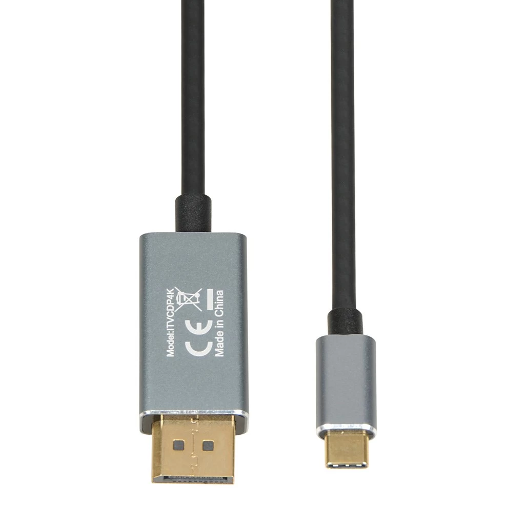 IBOX CABLE ITVCDP4K USB-C TO DISPLAYPORT 4K 1,8M
