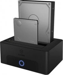 Icy Box 2x2,5" Arba 3,5" Sata Hdd Prijungimo Stotelė, Uasp Ir Sata Iii Ib-1232cl-u3 Icy Box 2x2,5" Arba 3,5" Sata Hdd Prijungimo Stotelė, Uasp Ir Sata Iii Ib-1232cl-u3