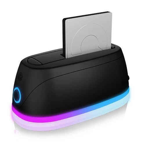 Icy Box Ib-1124l-c3 (juodas / Usb-c )