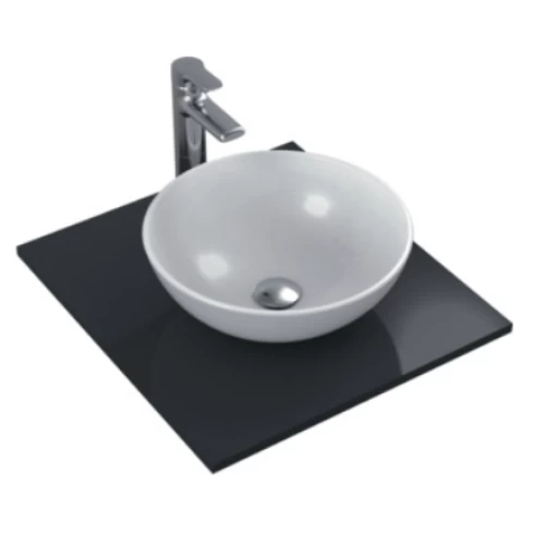 Ideal Standard praustuvas montuojamas ant stalviršio STRADA O 41x41 cm (410 x 410 x 150 mm), be persipilimo, baltas, K079501