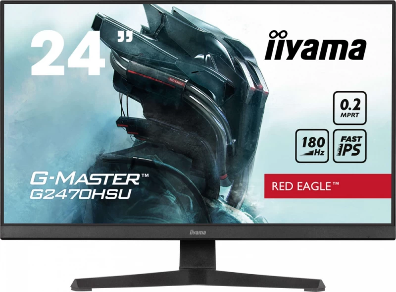 Iiyama G2470hsu-b6 Monitorius (23.8&amp;quot; /ips /180hz /1920 X 1080 / Juodos Spalvos)