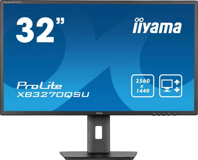 Iiyama Xb3270qsu-b1 Monitorius (32&amp;quot; /ips /100hz /2560 X 1440 / Juodas)