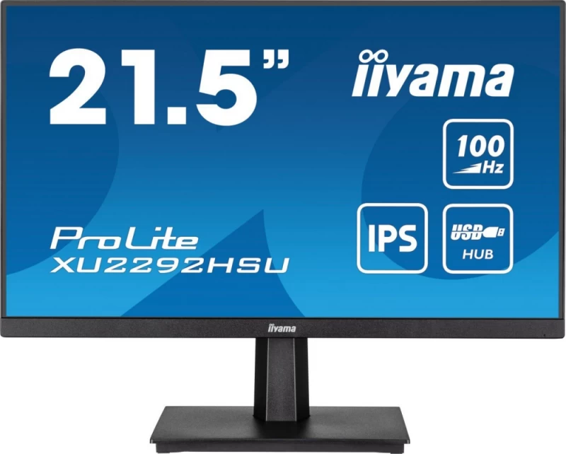 Iiyama Xu2292hsu-b6 Monitorius (21,5&amp;quot; /ips /100hz /1920 X 1080 / Juodos Spalvos)