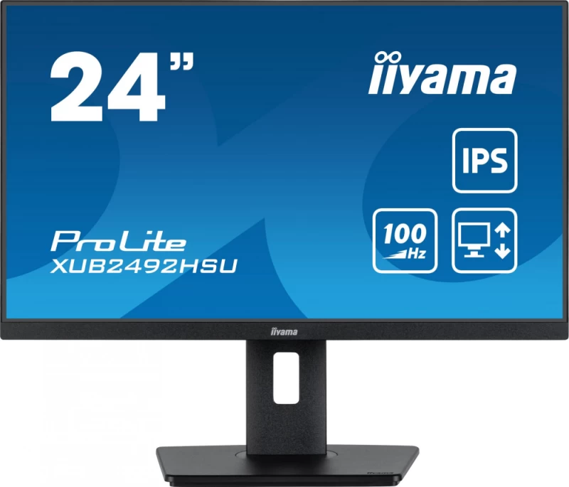 Iiyama Xub2492hsu-b6 Monitorius (23.8&amp;quot; /ips /100hz /1920 X 1080 / Juodas)