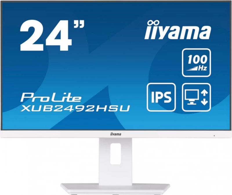 Iiyama Xub2492hsu-w6 Monitorius (24&amp;quot; /ips /100hz /1920 X 1080 /baltas)
