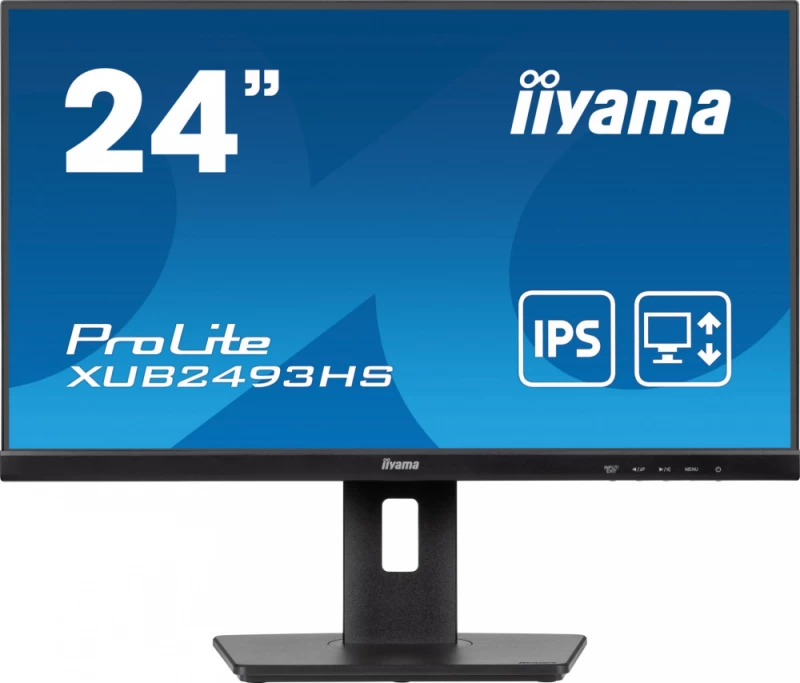 Iiyama Xub2493hs-b6 Monitorius (23.8&amp;quot; /ips /100hz /1920 X 1080 / Juodas)