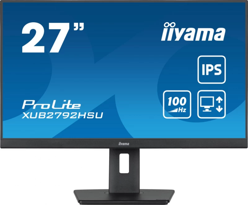 Iiyama Xub2792hsu-b6 Monitorius (27&amp;quot; /ips /100hz /1920 X 1080 / Juodos Spalvos)