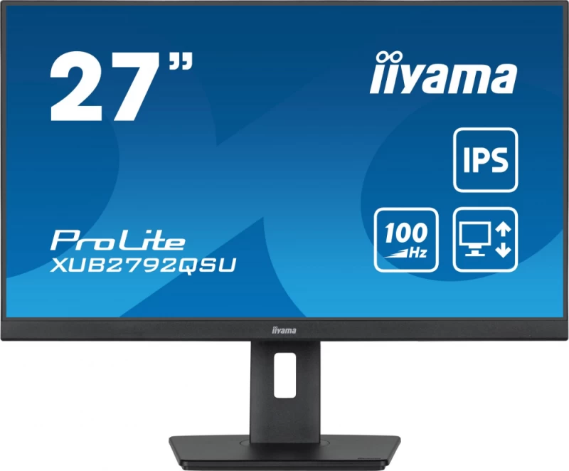 Iiyama Xub2792qsu-b6 Monitorius (27&amp;quot; /ips /100hz /2560 X 1440 / Juodas)