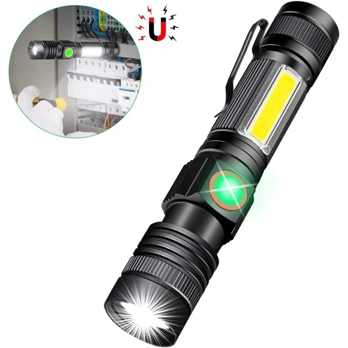 Įkraunamas LED prožektorius su magnetu JMD-921 Įkraunamas LED prožektorius su magnetu JMD-921