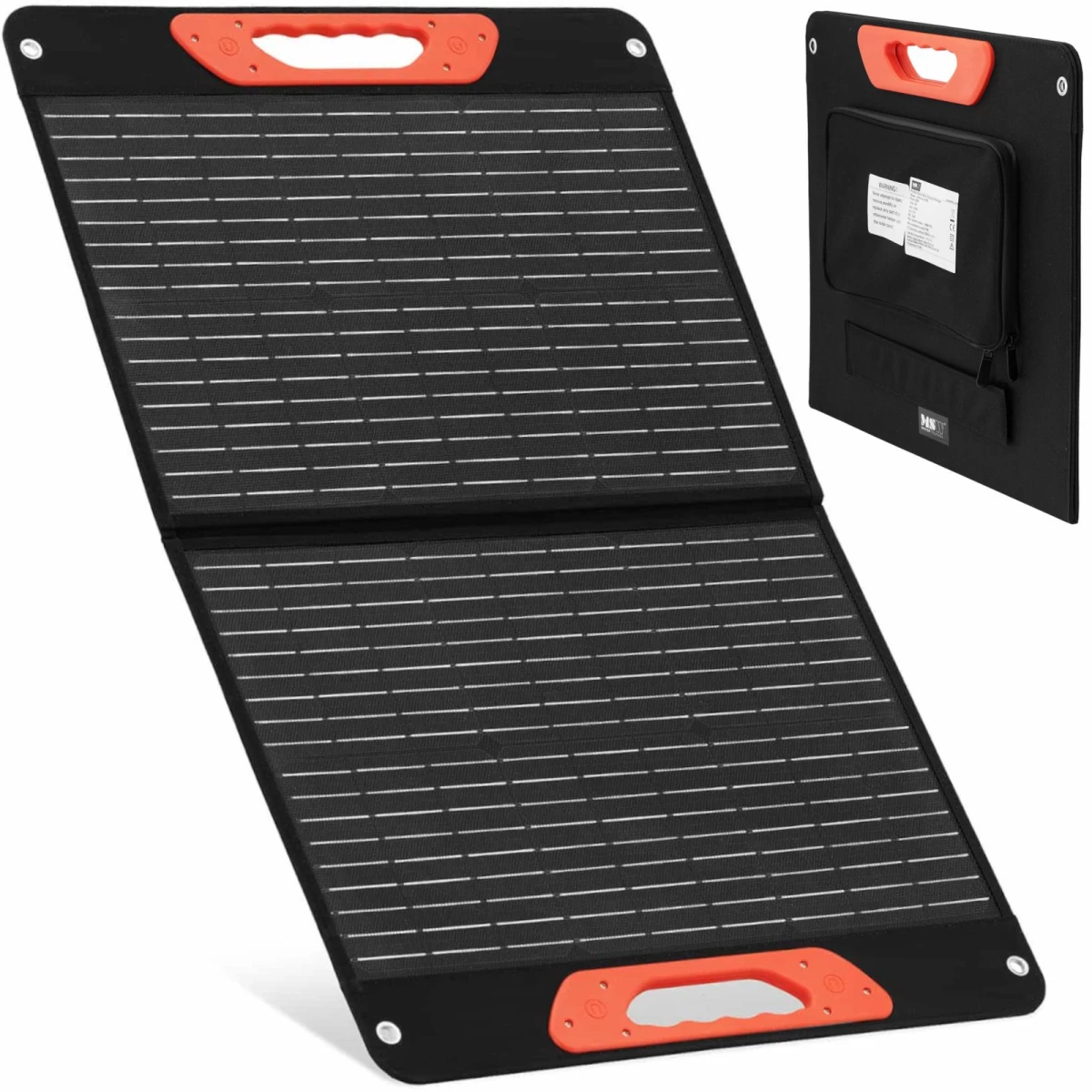 įkroviklis Saulės Baterija Sulankstomas Kempingas 2 X Usb 60 W