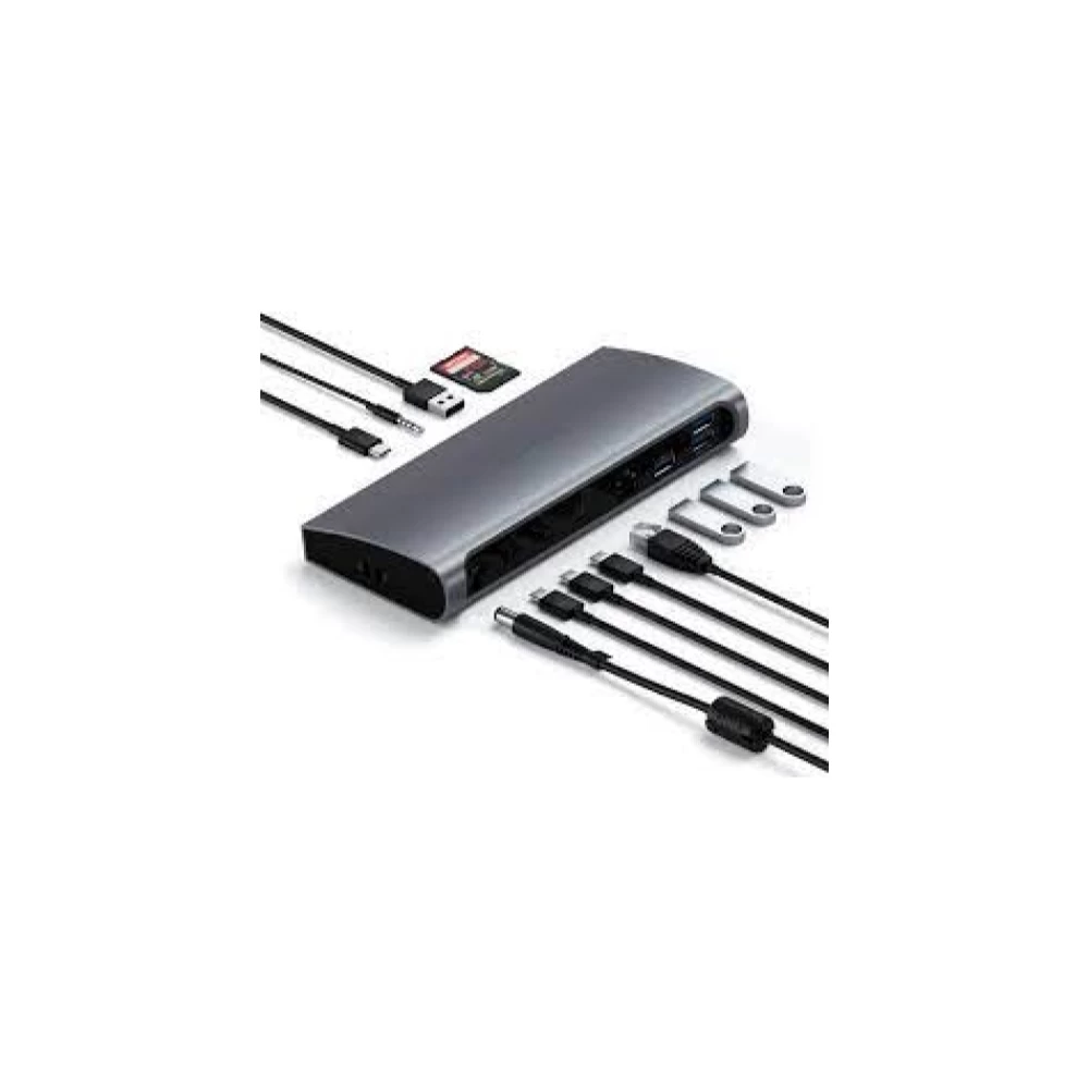 Įkrovimo stotelė satechi thunderbolt 4 ST-UCT4DM (Ekspozicinė prekė)