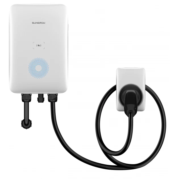 Įkrovimo stotelė Sungrow AC011E-01 11kW, 7m Type 2, Balta