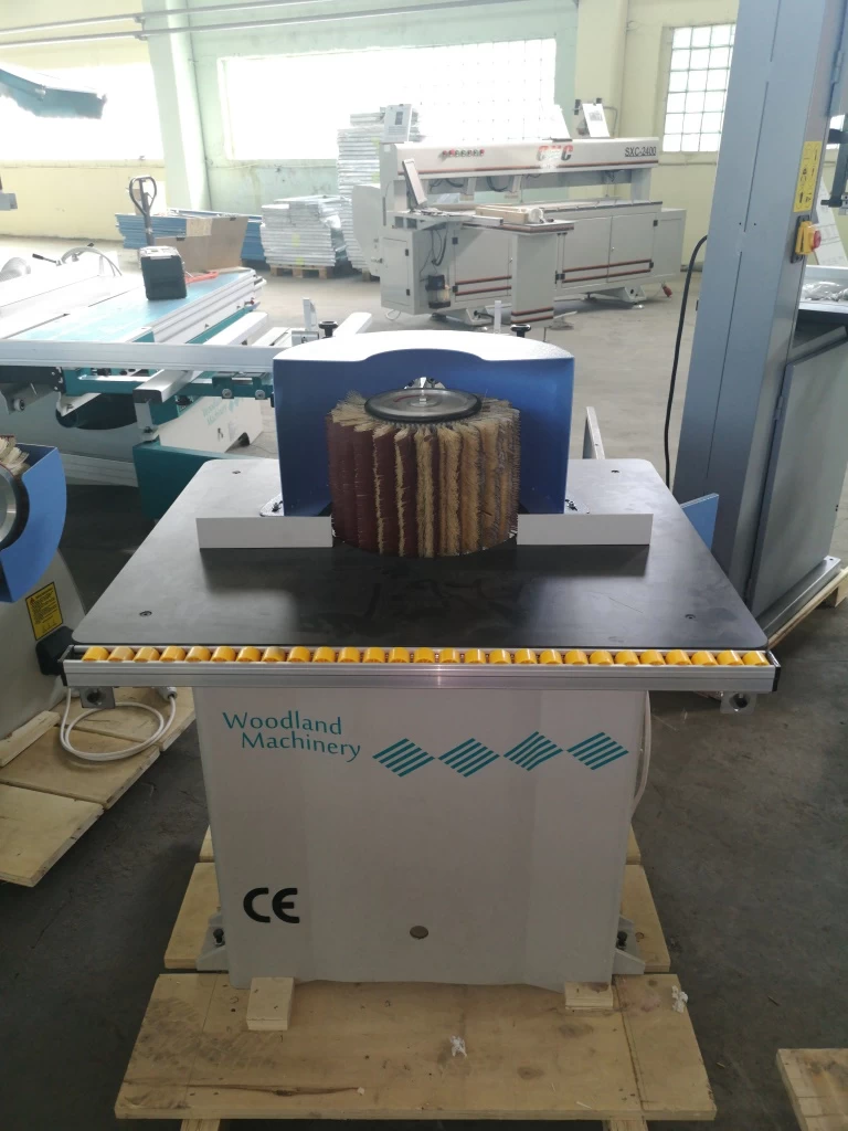 Šepetinės šlifavimo staklės WOODLAND MACHINERY DTL-20A modifikuotos (naujos)