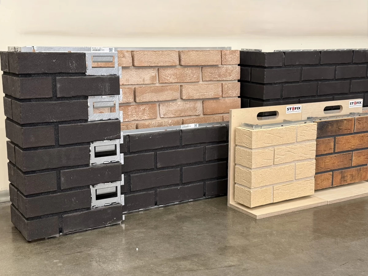 STOFIX klinkerio fasado sistema